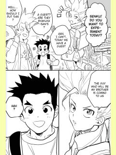 [Musekinin (Saruo)] Tsukasa and Senku Become Unrelated Brothers in a Modern AU (Dr.STONE)