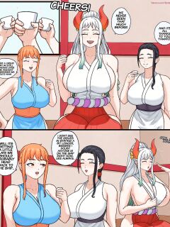 [Superbusty] Yamato's All-Nighter at Onigashima (One Piece) (Ongoing)