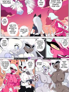 [Carliabot] Loona & Verosika Vs Emily & Sera (Helluva Boss//Hazbin Hotel) (Ongoing)