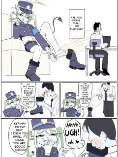 [Sockshop / ヤバい靴下屋さん] Nozomi Makes Me Understand with Her Feet Odor