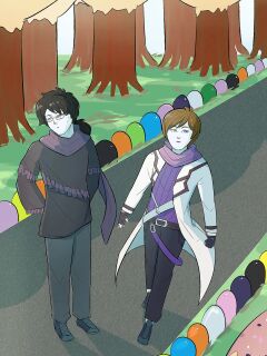 [Cvetkanille] Xenon and Azariah in Candy Land